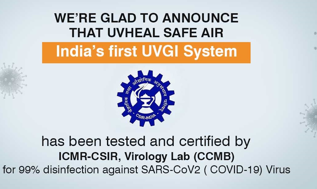 UVHeal Safeair Introduce a new HVAC Air Disinfection for Central Air Conditioning